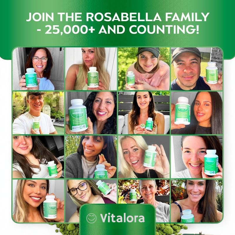 Vitalora Moringa Powder Capsules